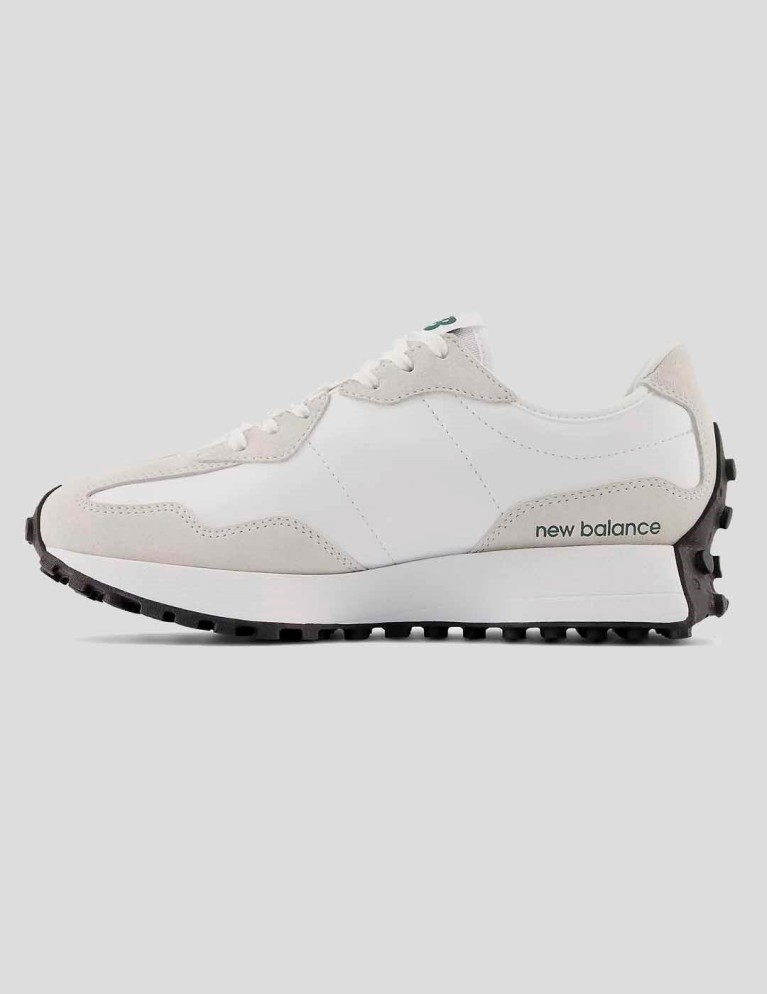 Zapatillas NEW BALANCE 327 de white/nightwatch green